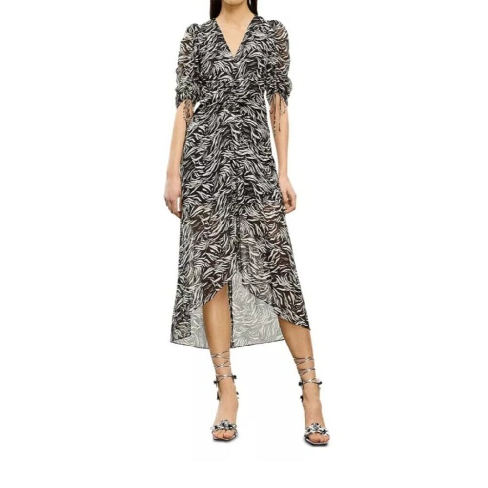 NWT | The Kooples Zebra Print Midi | Sz 2